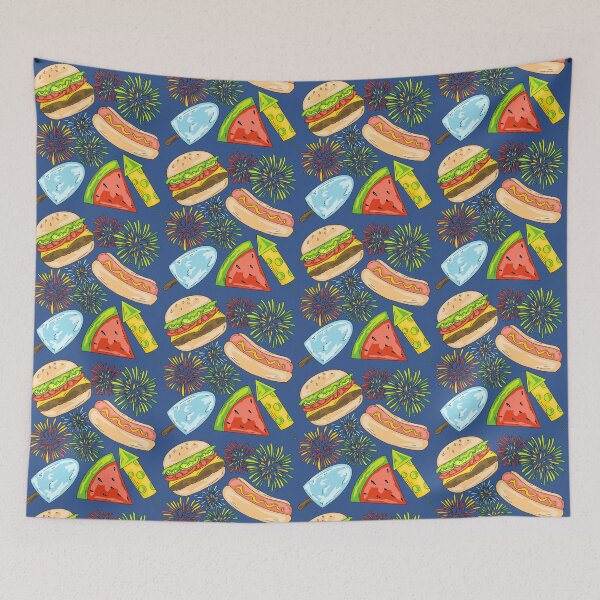 Item preview, Celebration with dark blue background  designed and sold by missmann.
