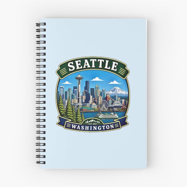 Item preview, Seattle, Washington designed and sold by Myra365Art.