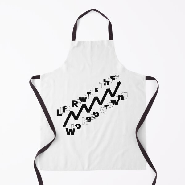 Item preview, Life Rewards Those Who Keep Growing Inspirational Quote black and white classic design designed and sold by Art_IN_Design Pack.