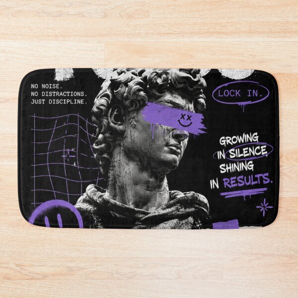 Item preview, Focus Lock In Discipline Statue Aesthetic Streetwear Graphic T-Shirt designed and sold by NBT-NOVA.