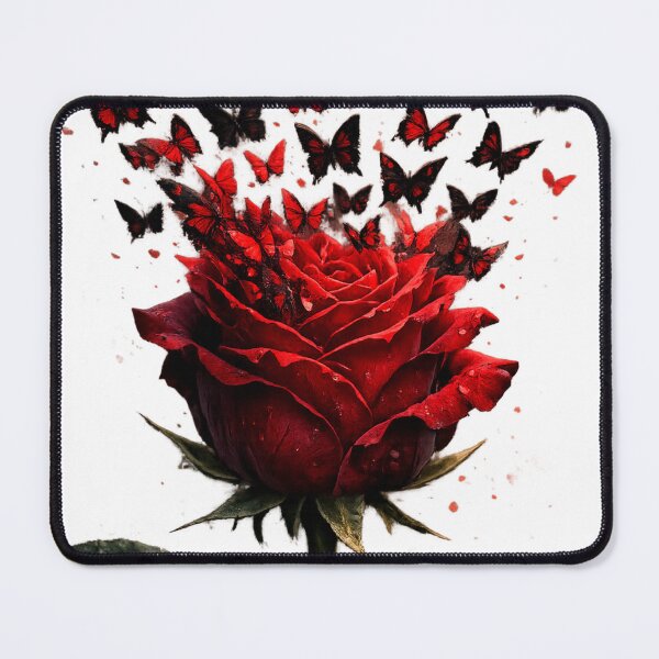 Item preview, Crimson Butterfly Rose designed and sold by 1NEOBOY.