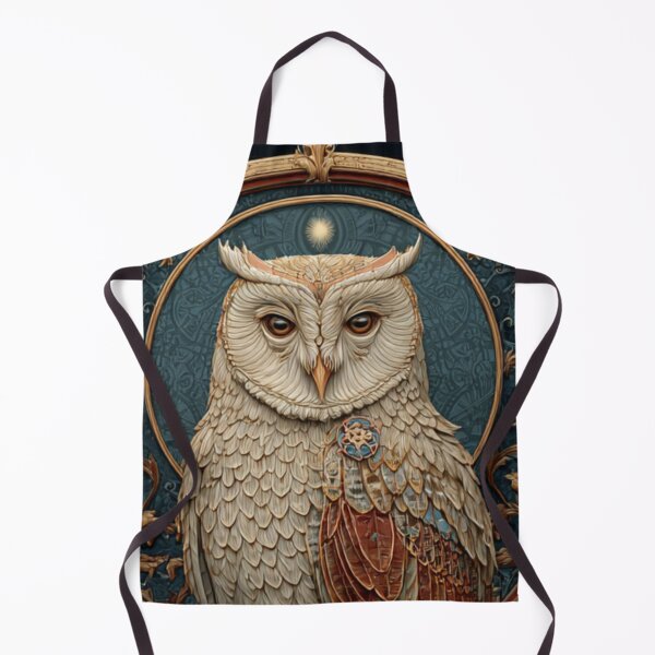 Item preview, Celestial Art Nouveau Owl Mandala designed and sold by desmondlyon.