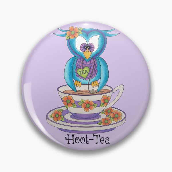 Item preview, Hoot-tea the Tea Owl designed and sold by TammaraW.