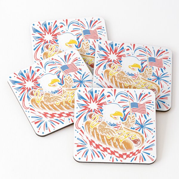 Item preview, Cartoon_bald_eagle_in_hotdog_202606090001 designed and sold by KTY-NUSS.