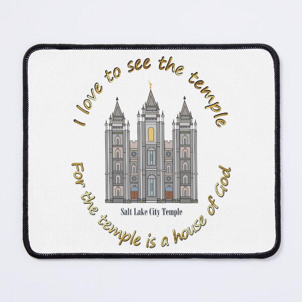 Item preview, I love to see the temple  designed and sold by Heather Walton.
