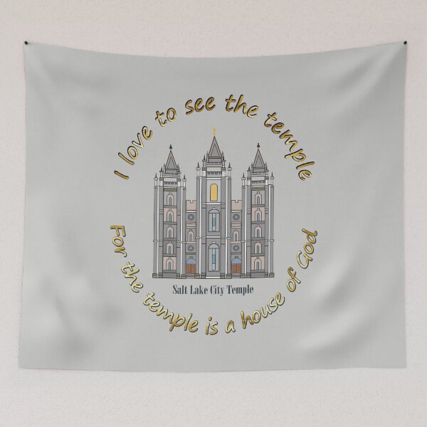 Item preview, I love to see the temple  designed and sold by Restored Gospel Boutique .
