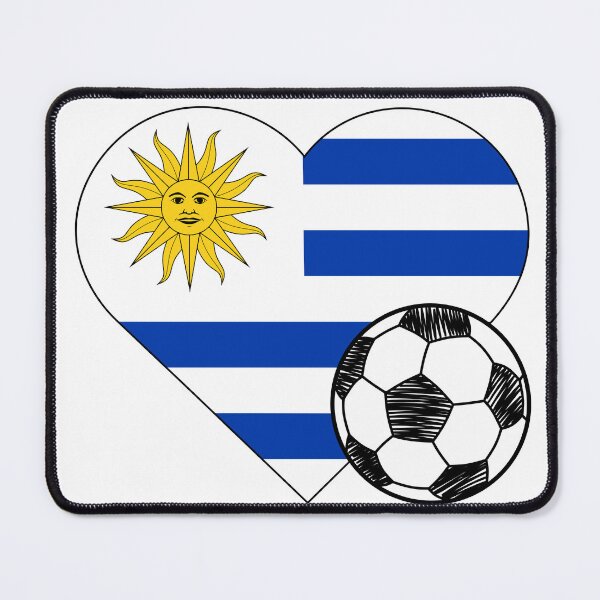 Item preview, Uruguay Soccer Heart Design designed and sold by FinalScoreClub.