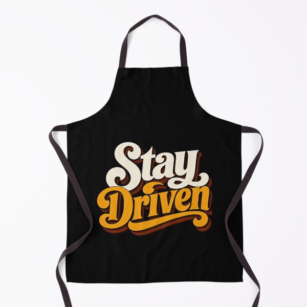 Item preview, Stay Driven | Retro Motivation Typography Design designed and sold by Irene Catchmind.