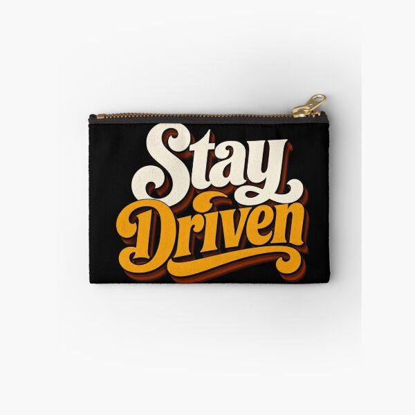 Item preview, Stay Driven | Retro Motivation Typography Design designed and sold by Irene Catchmind.