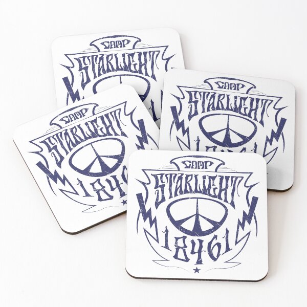 Item preview, STARLIGHT PSYCHEDELIC RETRO ROCK 1 designed and sold by KUSTOM CAMP CREATIVES.