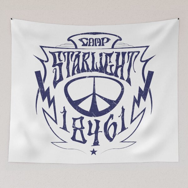 Item preview, STARLIGHT PSYCHEDELIC RETRO ROCK 1 designed and sold by KUSTOM CAMP CREATIVES.