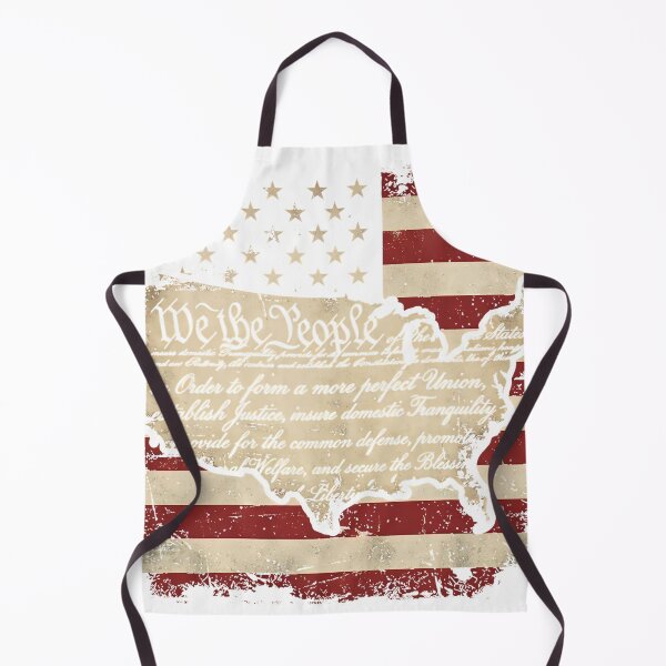 Item preview, US_Constitution_map_distressed_flag_202606090001 designed and sold by ‘Nothing Scares Me’ Store.
