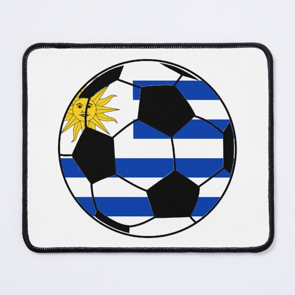 Item preview, Uruguay Flag Soccer Ball designed and sold by FinalScoreClub.