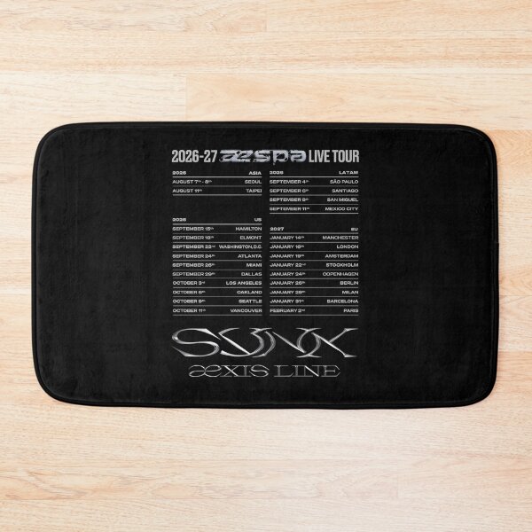 Item preview, Aespa SYNK Axis Line Tour Schedule 2026-2027 designed and sold by moamaxshop.