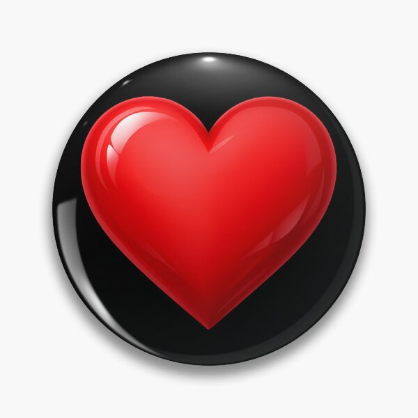 Item preview, Glossy Red Heart PNG Sticker | Love Symbol Transparent Background designed and sold by Ishratparween11.