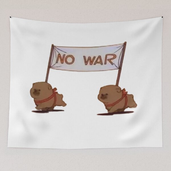 Item preview, no more war designed and sold by rosesbystorm.
