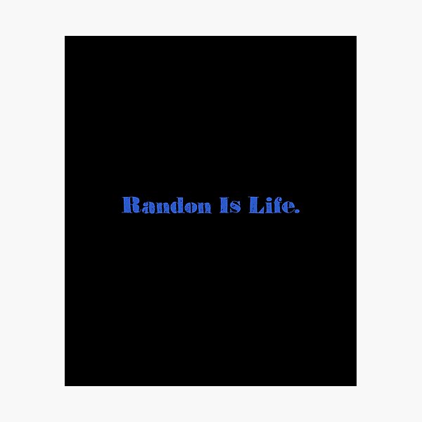 Item preview, Randon Is Life Endurance Cycling Passion designed and sold by Dreamsartistry.