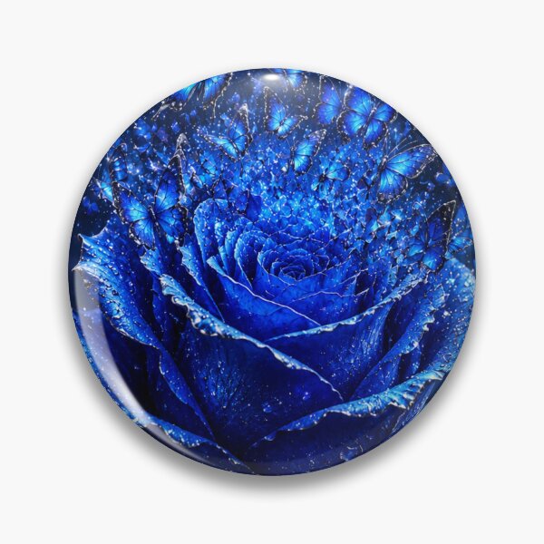 Item preview, Sapphire Butterfly Rose designed and sold by 1NEOBOY.