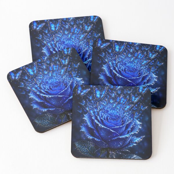Item preview, Sapphire Butterfly Rose designed and sold by 1NEOBOY.