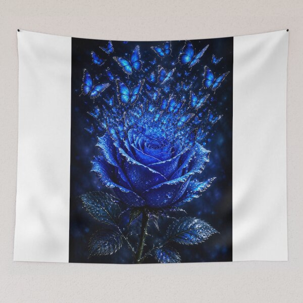 Item preview, Sapphire Butterfly Rose designed and sold by 1NEOBOY.