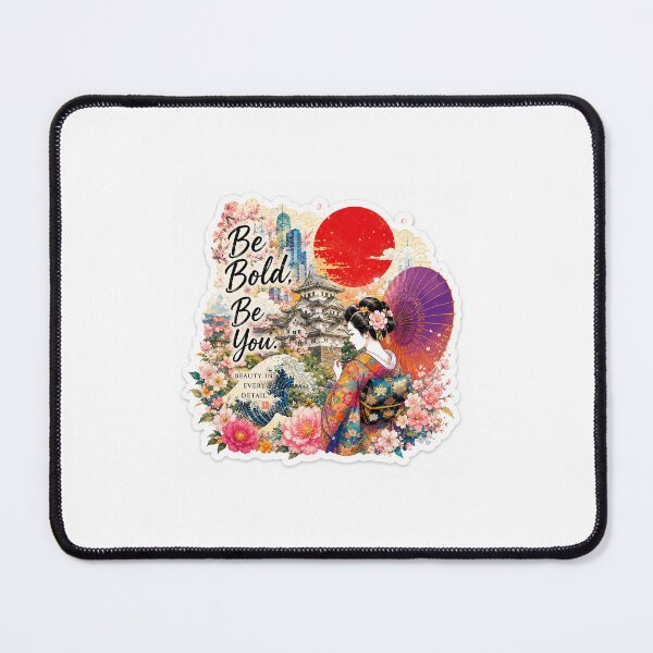 Item preview, Be Bold Be You - Japanese Geisha Sticker designed and sold by ayakajpn.