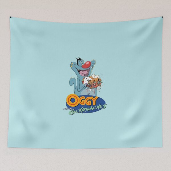 Item preview, Oggy Cockroach Sandwich Funny Cartoon designed and sold by Moonpaw-Whimsy.