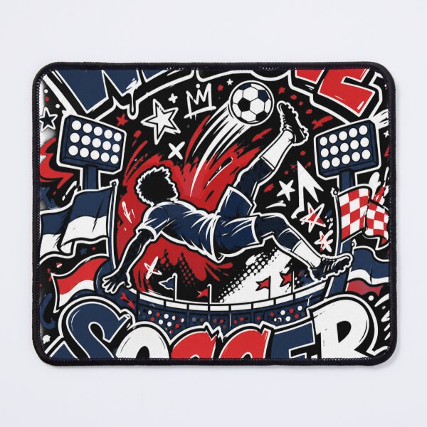Item preview, We Love Soccer designed and sold by PlengPoomofArts.