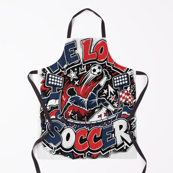 Item preview, We Love Soccer designed and sold by PlengPoomofArts.