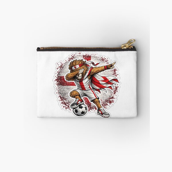 Item preview, Dabbing Lion Soccer Vintage England Flag designed and sold by QuiteOrbit.