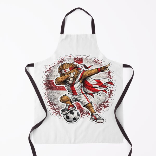 Item preview, Dabbing Lion Soccer Vintage England Flag designed and sold by QuiteOrbit.