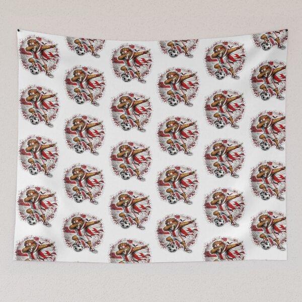 Item preview, Dabbing Lion Soccer Vintage England Flag designed and sold by QuiteOrbit.
