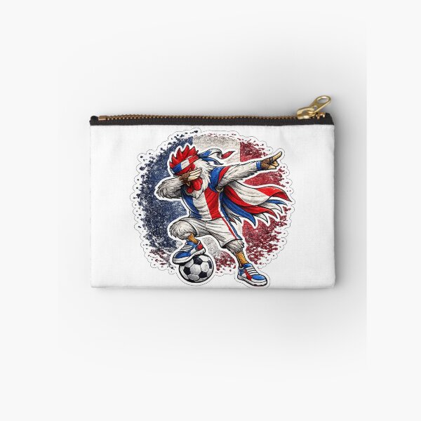 Item preview, Dabbing rooster Soccer Vintage France Flag designed and sold by QuiteOrbit.