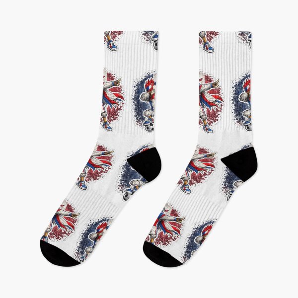 Item preview, Dabbing rooster Soccer Vintage France Flag designed and sold by QuiteOrbit.