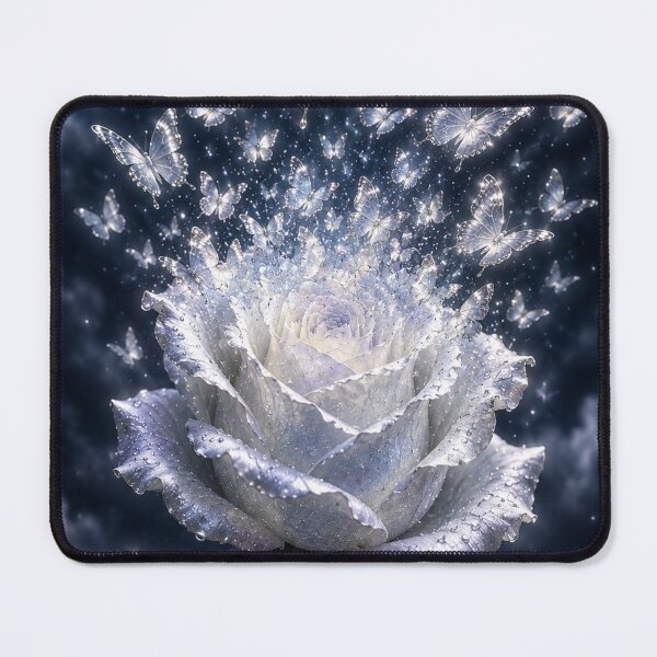 Item preview, Moonlight Butterfly Rose designed and sold by 1NEOBOY.