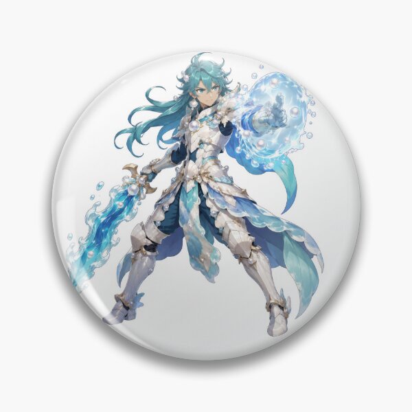 Item preview, Tidal Pearl Knight designed and sold by jgvisualarts.