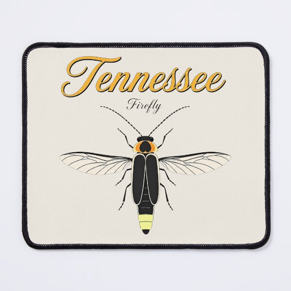 Item preview, Tennessee Firefly Retro State Insect Poster designed and sold by The-Drip-Studio.