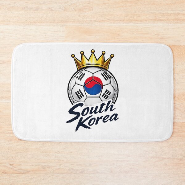 Item preview, Vintage South Korea flag Crowned Soccer Ball designed and sold by QuiteOrbit.