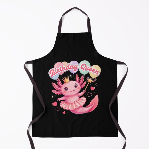 Item preview, Axolotl Birthday Queen Linda fiesta de cumpleaños rosa designed and sold by Nzgiftsandmore.