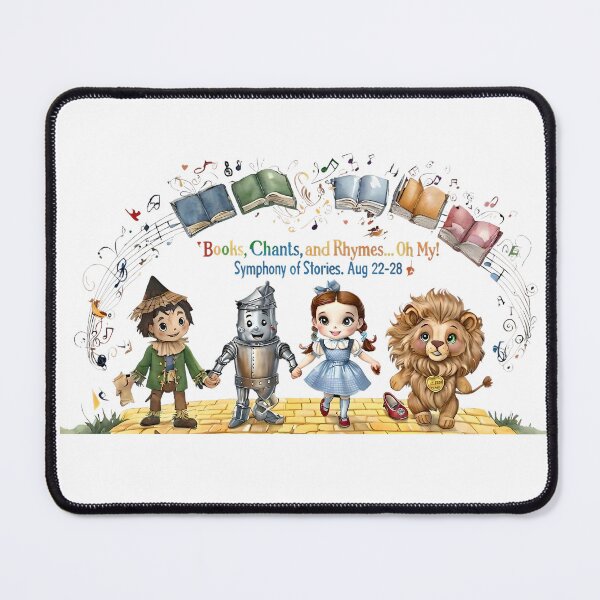 Item preview, Books Chants and Rhymes Oh My Whimsical Mashup designed and sold by ArtisticDesignsbyLinda.
