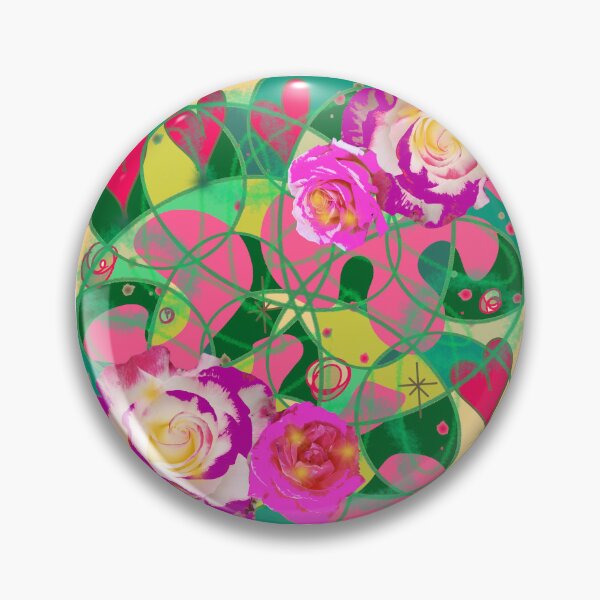Item preview, Hearts & Roses Splatter Paint Abstract Digital Art designed and sold by RAHKELROYSUM.