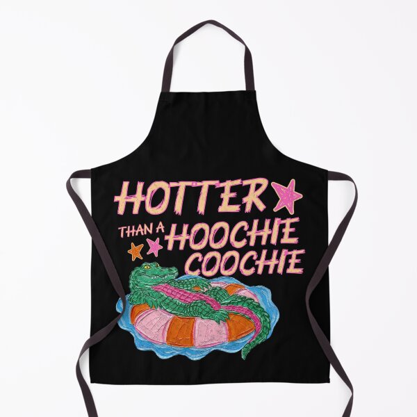 Item preview, Hotter Than A Hoochie Coochie Funny Gator Impasto designed and sold by EvrmoodCo.