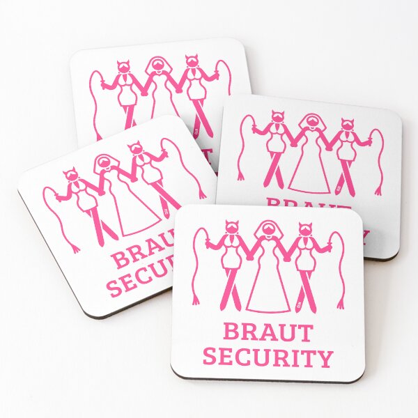 Item preview, Bride Security (Bachelorette Party / Hen Party / Stag Party / Whip / Pink) designed and sold by Roderix.