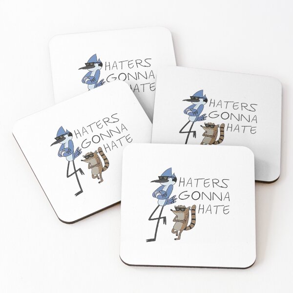 Item preview, Regular Show Haters Gonna Hate Mordecai and Rigby designed and sold by Moonpaw-Whimsy.