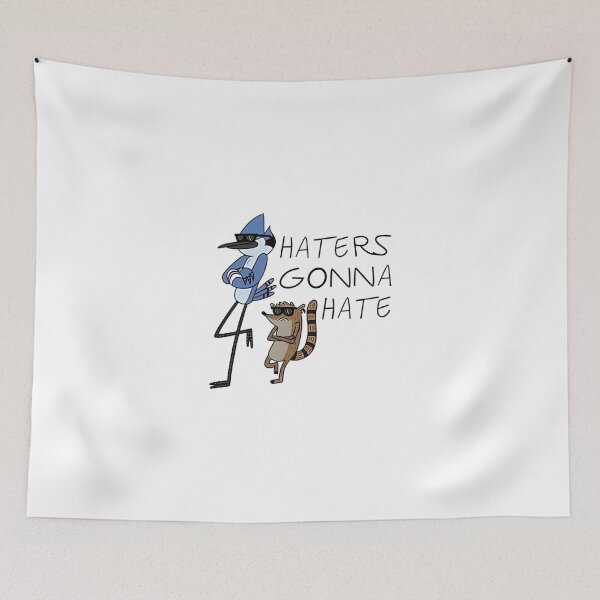 Item preview, Regular Show Haters Gonna Hate Mordecai and Rigby designed and sold by Moonpaw-Whimsy.