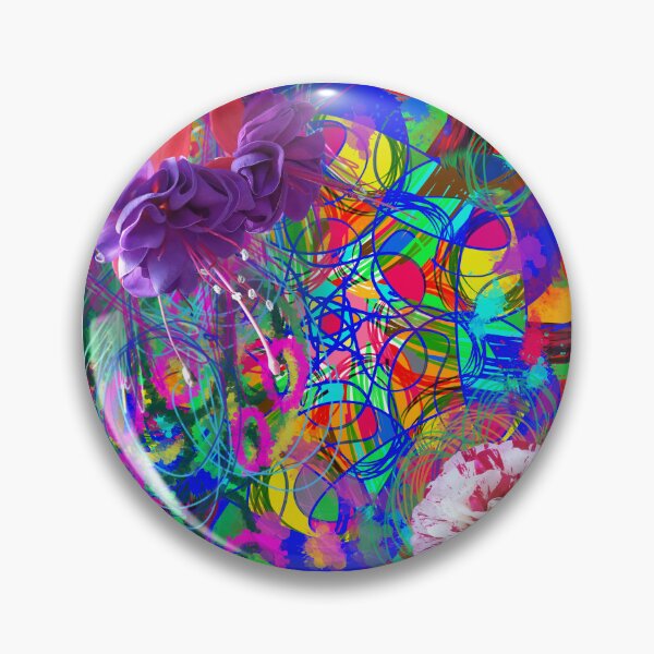 Item preview, Rainbow Colors Kaleidoscopic Abstract Geometric Art Collage designed and sold by RAHKELROYSUM.
