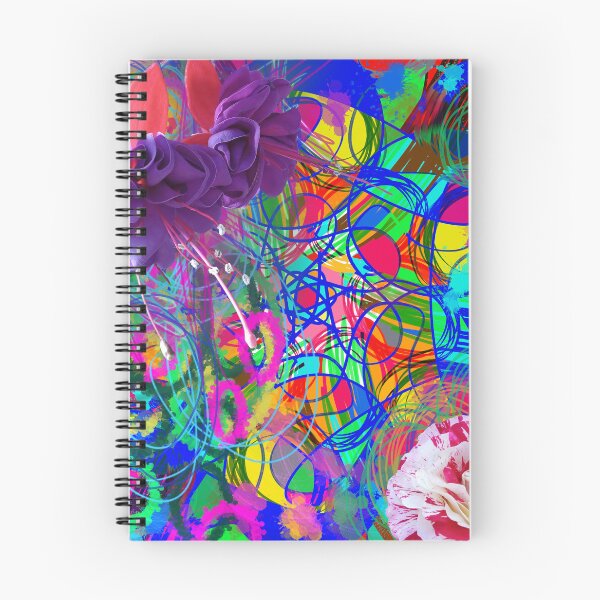 Item preview, Rainbow Colors Kaleidoscopic Abstract Geometric Art Collage designed and sold by RAHKELROYSUM.