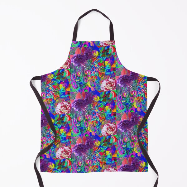 Item preview, Rainbow Colors Kaleidoscopic Abstract Geometric Art Collage designed and sold by RAHKELROYSUM.