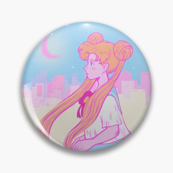 Item preview, Cute moon girl designed and sold by fluffysoda.