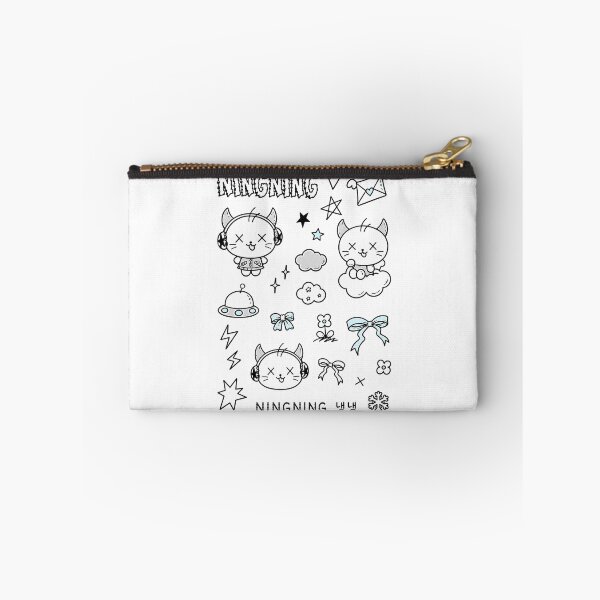 Item preview, Cute Chibi Ningning Cat Devil - Kpop Fanart Sticker Pack designed and sold by moamaxshop.
