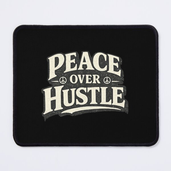 Item preview, Peace Over Hustle Shirt, Anti Hustle Lifestyle Tee, Work Life Balance Hoodie, Vintage Typography Apparel designed and sold by PhylonBoxx.